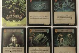 Príklady kariet z rozšírenia - čarodejnica