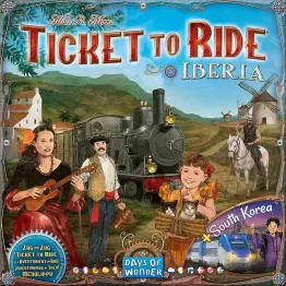 Ticket to Ride Map Collection 8: Iberia & South Korea - obrázek